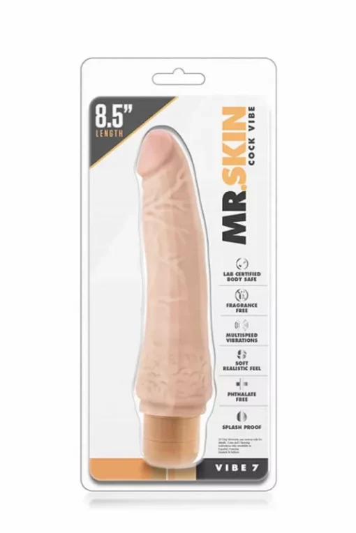 Blush mr. skin cock vibe 8,5 valósághű vibrátor
