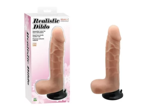 Letapasztható eres műpénisz Charmly realistic dildo flesh