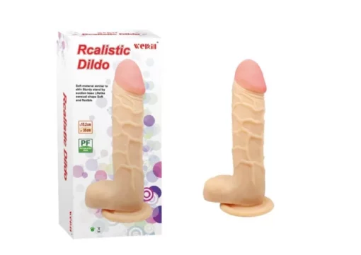 Eres dildó Charmly realistic 6 flesh