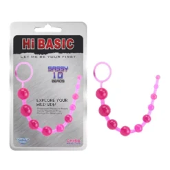 Sassy anal beads pink análfűzér