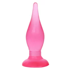 Rózsaszín zselés anál plug Butt plug pink