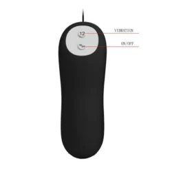 Vibrátoros anál vibrátor vezetékes távirányítóval Pretty Love Special Vibrating Anal Stimulation 1