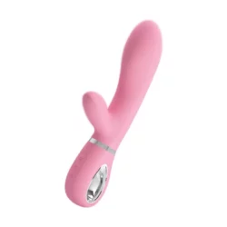 Csiklókaros puha szilikon g pont vibrátor Pretty Love Thomas Pink 20cm