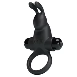Vibrátoros péniszgyűrű Pretty love penis ring 1 black