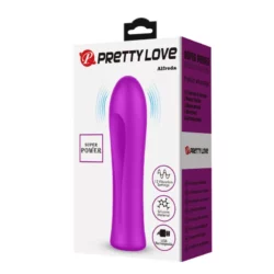 Tölthető szilikon rúdvibrátor Pretty Love Alfreda purple I