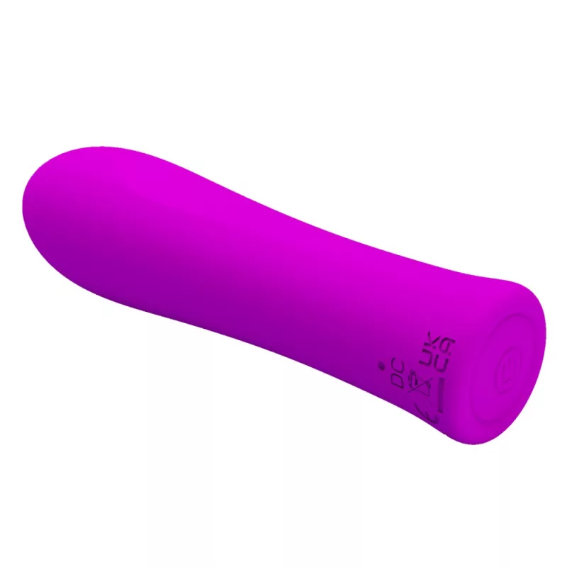 Tölthető szilikon rúdvibrátor Pretty Love Alfreda purple I