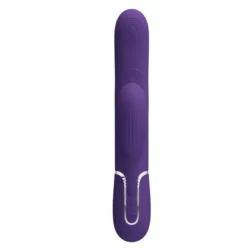 Csiklóizgatós vibrátor tapogató és lüktető funkcióval sötét lila Pretty Love Perlita twinkled tenderness blue
