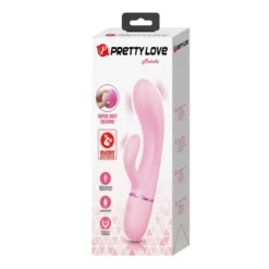 Csiklókaros g pont vibrátor Pretty Love Marski pink 18 cm