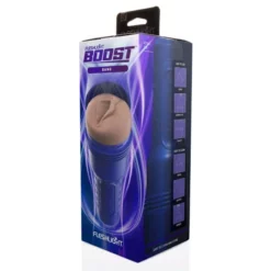 Fleshlight Boost Bang ultra realisztikus maszturbátor, punci nyílással (világos bőrszín)