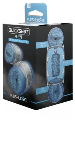 Fleshlight Quickshot Alien punci és popsi (Alien betéttel)