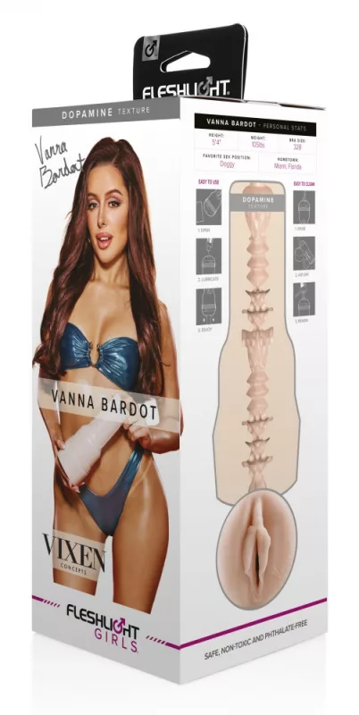 Fleshlight Girls Vanna Bardot punci (Dopamine betéttel)
