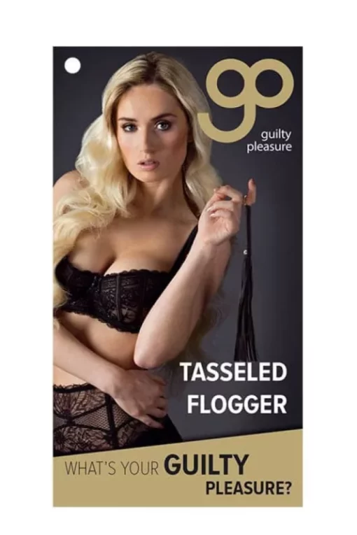 Műbőr korbács GP Whip Black