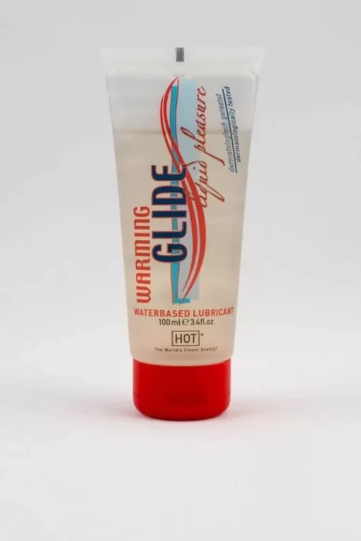 HOT Warming Glide vízbázisú síkosító, hevítő hatással (100 ml)