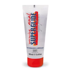 HOT Anal Superglide Warming Liquid Pleasure waterbased lubricant 100 ml