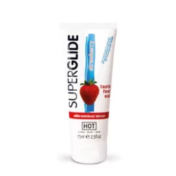 HOT Superglide edible lubricant waterbased STRAWBERRY 75 ml