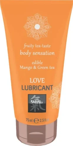 Love Lubricant edible Mango & Green Tea 75 ml