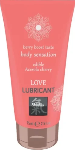 Love Lubricant edible Acerola Cherry 75 ml