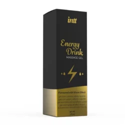 MASSAGE GEL ENERGY DRINK GLASS BOTTLE 30 ML + BOX