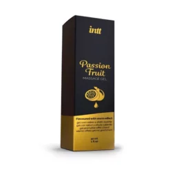 MASSAGE GEL PASSION FRUIT GLASS BOTTLE 30 ML + BOX
