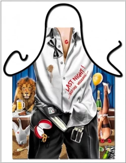 The Last Night Legénybúcsú Kötény