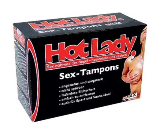 Hot Lady Sex Tampons, 8er Schachtel (box of 8)