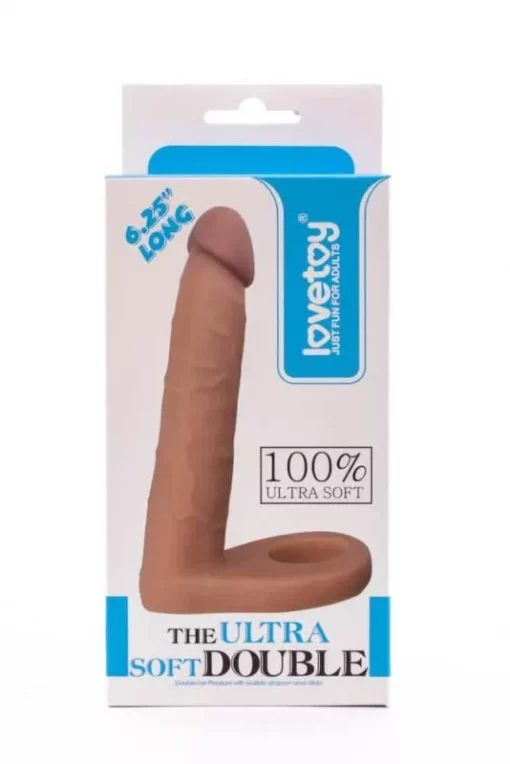 LoveToy The Ultra Soft Double dildó (6,5")