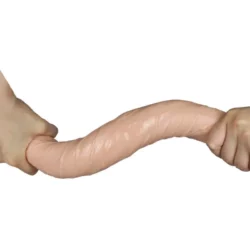 Realisztikus kétvégű diló Realistic Slim Ultra Double Dildo