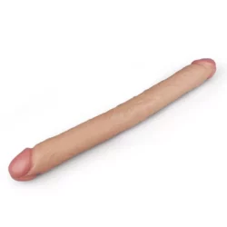 Realisztikus kétvégű diló Realistic Slim Ultra Double Dildo