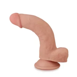 LoveToy – Sliding Skin realisztikus bőrös dildó (19,8 cm 8")