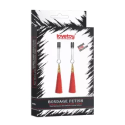 Mellbimbó csipesz ékszer Glamor tassel nipple clamp