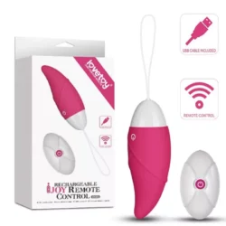 Ijoy wireless remote control rechargeable egg pink vibrációs tojás