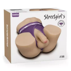 Realisztikus torzó dildóval Streetgirl's #16 with dildo