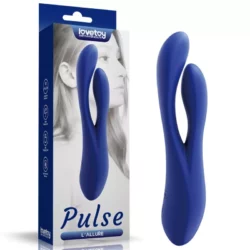 Csiklóizgatós szilikon vibrátor L'allure pulse rechargeable vibrator