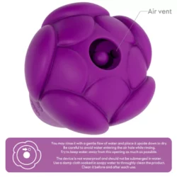 Újratölthető szilikon vibrátor Flicker rechargeable vibrator purple