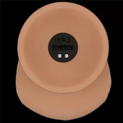 Realisztikus, letapasztható, tölthető, vízálló vibrátor 20 cm 8'' Vibrating Power Basics Cock