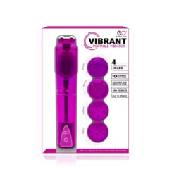Mini csiklóizgató vibrátor Vibbrant Portable Vibrator Purple