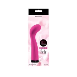 Szilikon g pont vibrátor Luxe Belle G Spot Seven Pink 17,5 cm