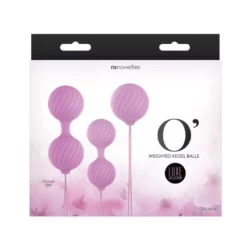 Gésagolyó szett Luxe o' kegel balls pink