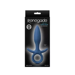 Renegade king small blue vibrációs plug