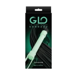 GLO Bondage Flogger Green_B15O25_2