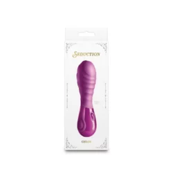 Kis méretű vibrátor Seduction Chloe Metallic Pink