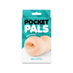 Maszturbátor száj Pocket pals mouth stroker white