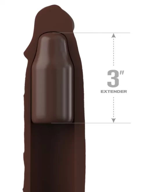 Extension with Strap Brown 18 cm