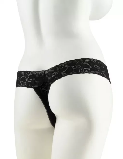 Remote Control Vibrating Panties Black
