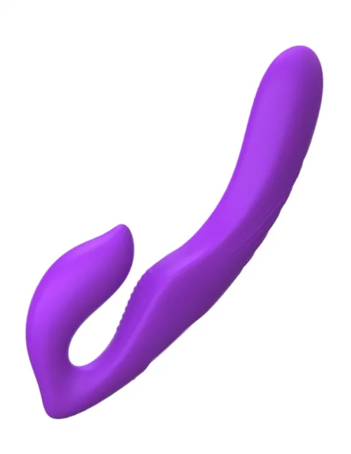 Hám nélküli felcsatolható távirányítós vibrátor Her ultimate strapless strap on purple
