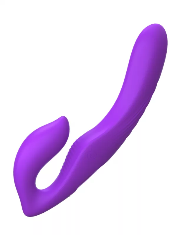 Hám nélküli felcsatolható távirányítós vibrátor Her ultimate strapless strap on purple
