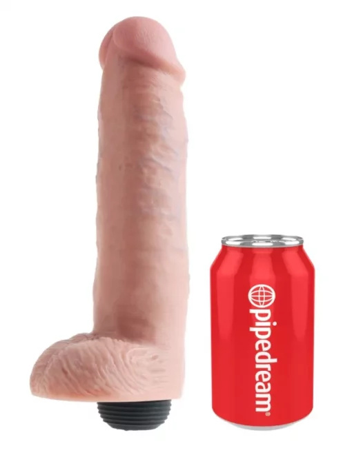 Ejakuláló valósághű dildó, King Cock 25 cm