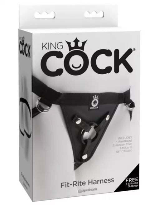 King cock fit rite harness