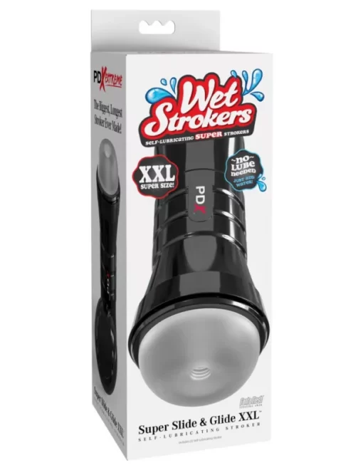 PDX Extreme Wet Stroker Super Slide & Glide XXL Frosted