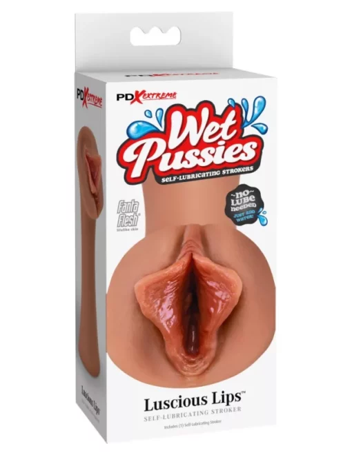 Wet Pussies Luscious Lips Tan